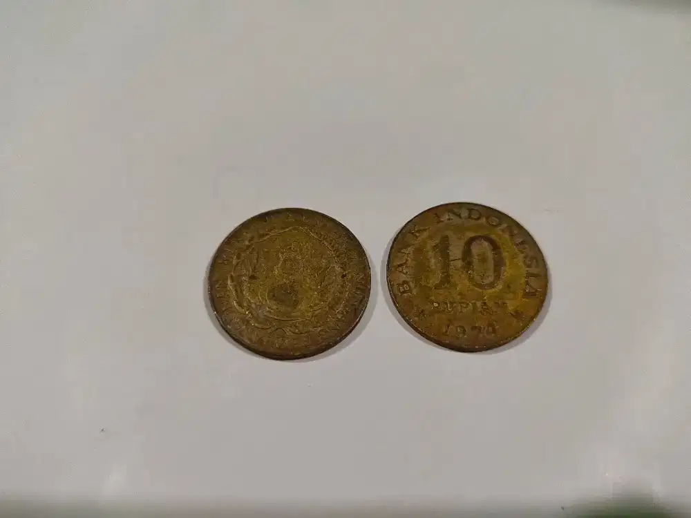 Uang koin 10 rupiah