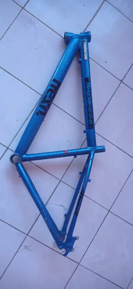 frame rangka batang sepeda alloy
