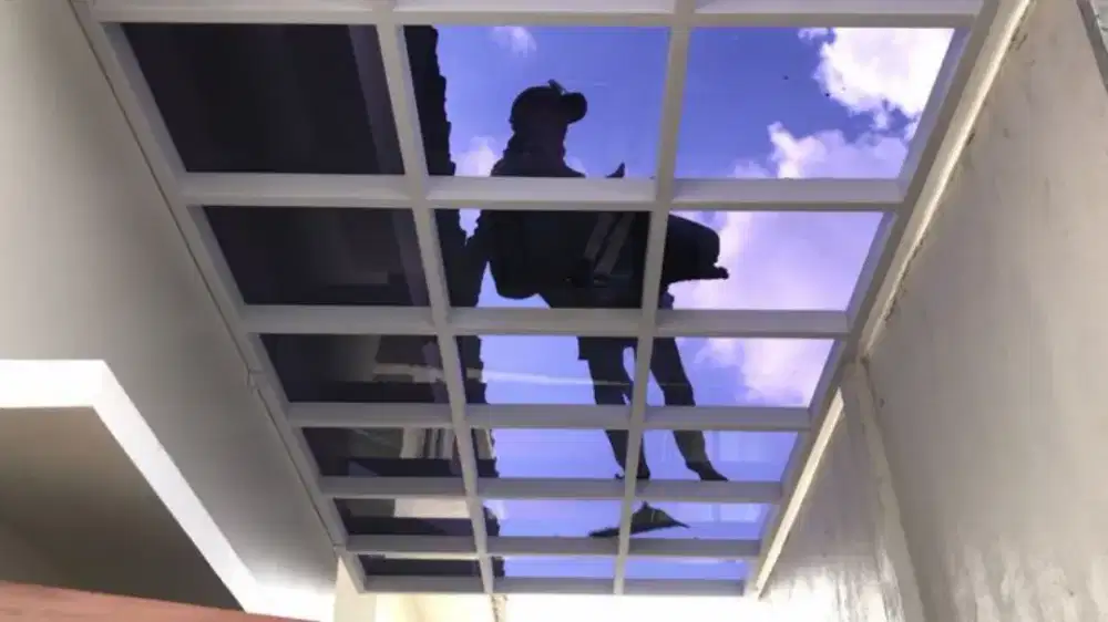 Kanopi kaca kanopi alderon kanopi stainless steell dll *12