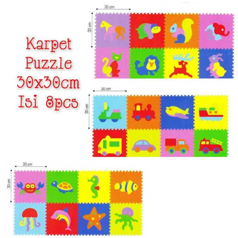 Karpet puzzle Motif Fitama carpet