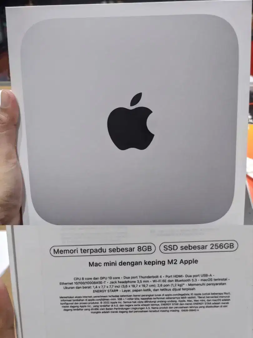 Mac mini M2, 10gpu 8 CPU, Garansi resmi