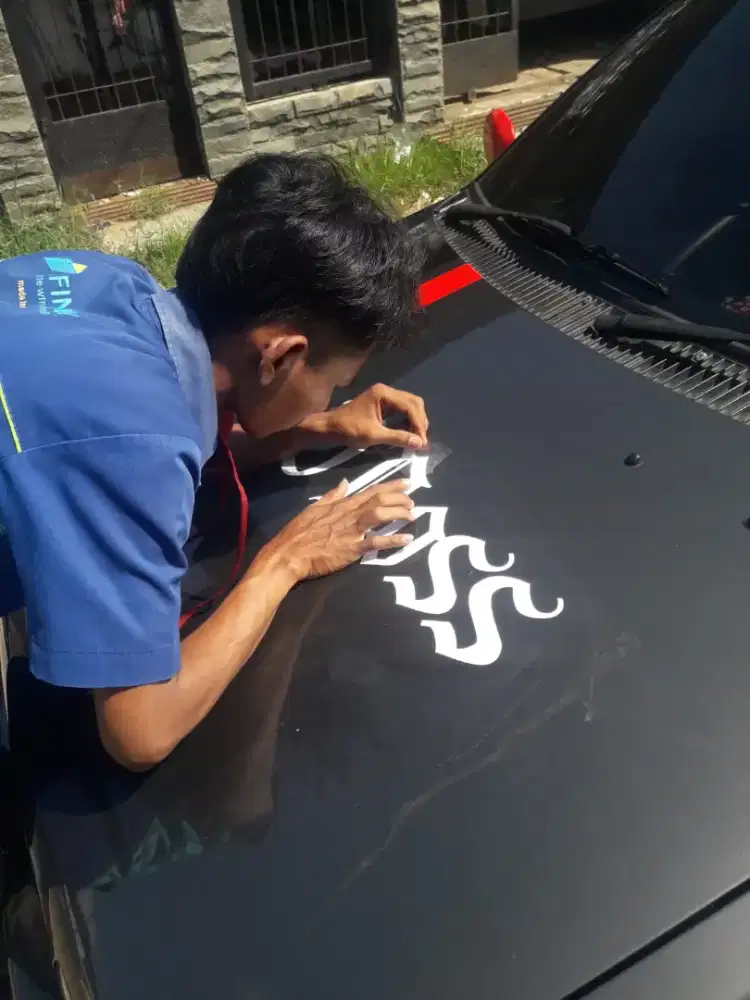 Wrapping sticker pusat Bandung