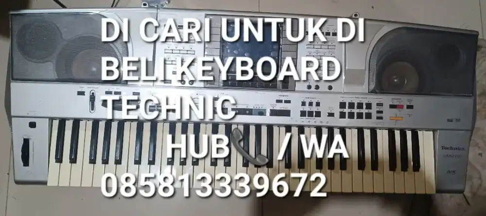 DI CARI KEYBOARD TECHNIC YAMAHA KORG