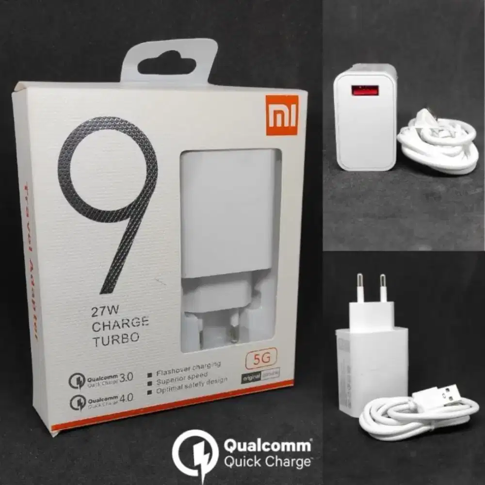 Charger Xiaomi Micro USB 27W Fast Charging Turbo