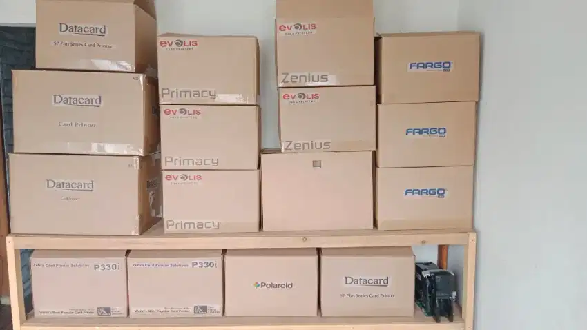 Printer ID Card Berbagai Merk Dan Type Datacard Evolis Zebra Fargo dll