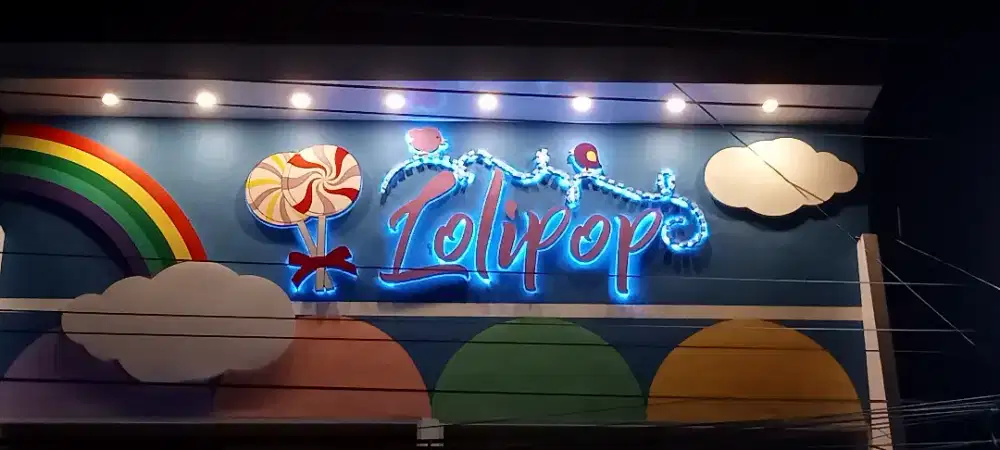 Huruf Timbul di Semarang