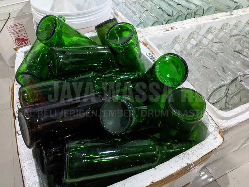 Botol Kaca Hijau 330ML Bersih Yogyakarta