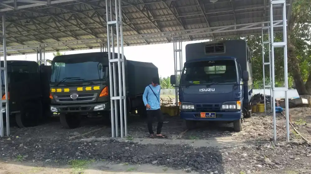 Pasang rangka atap baja ringan #promo#