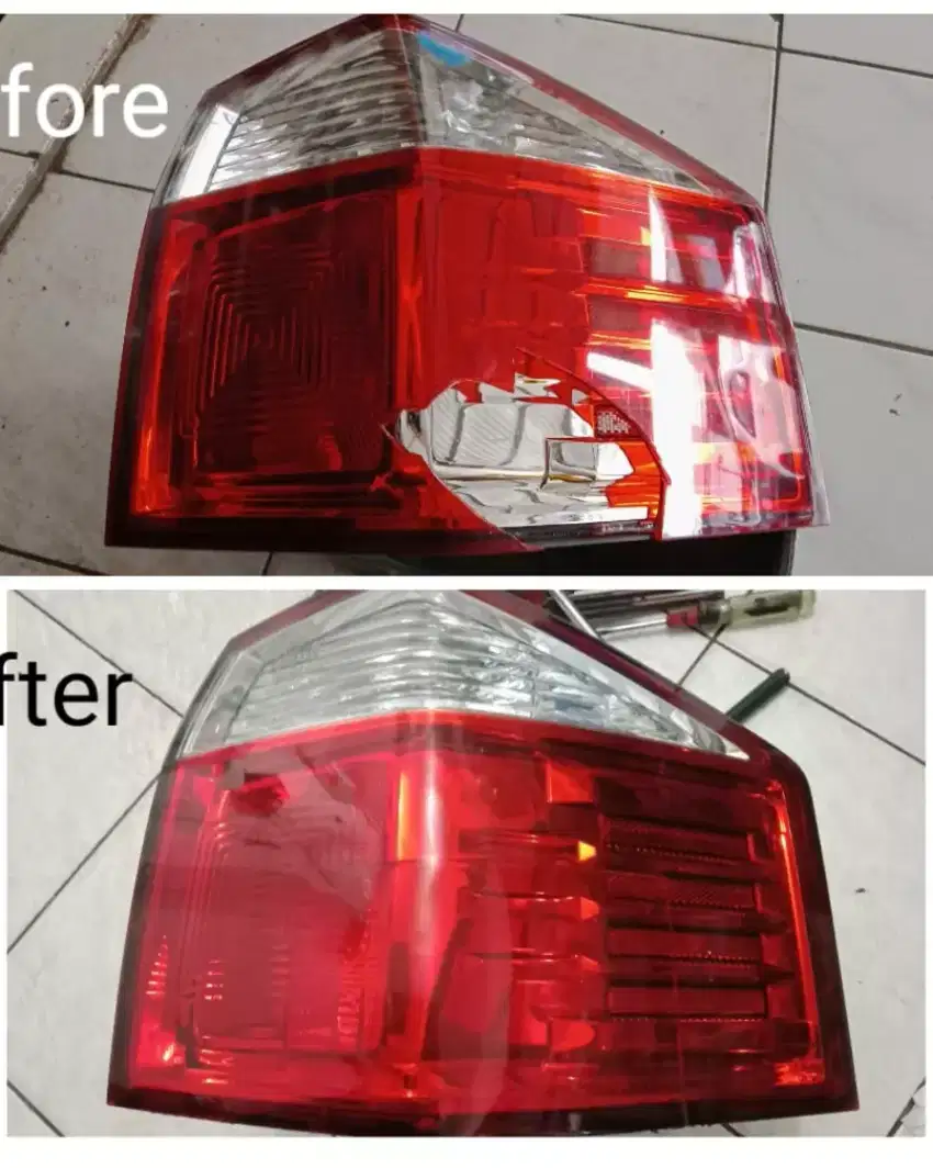 Service stoplamp,headlamp dan spion