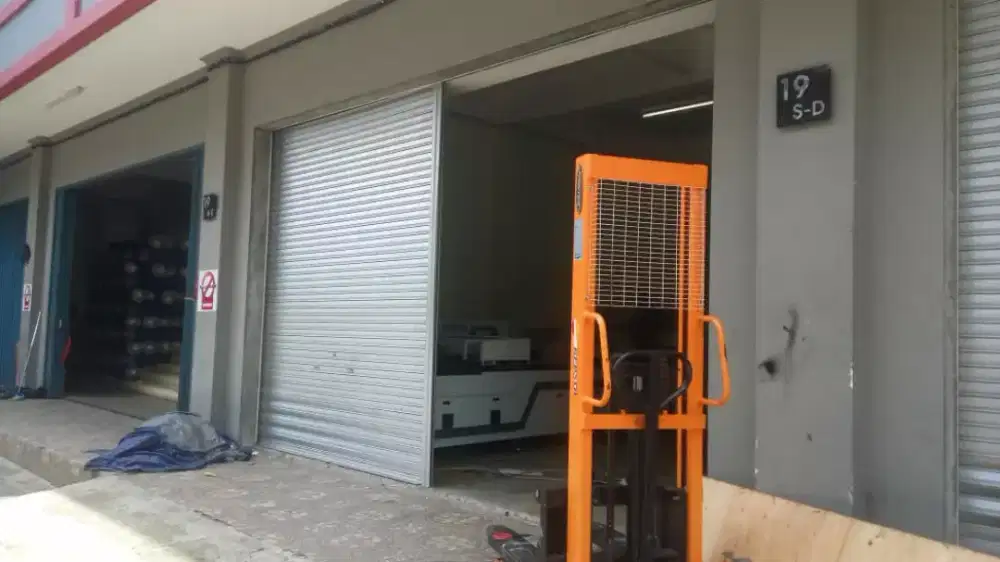 Rolling door Galvalum anti karat