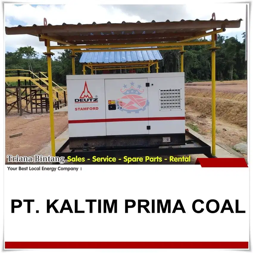 Genset Deutz 40 kVA Open Silent Diesel