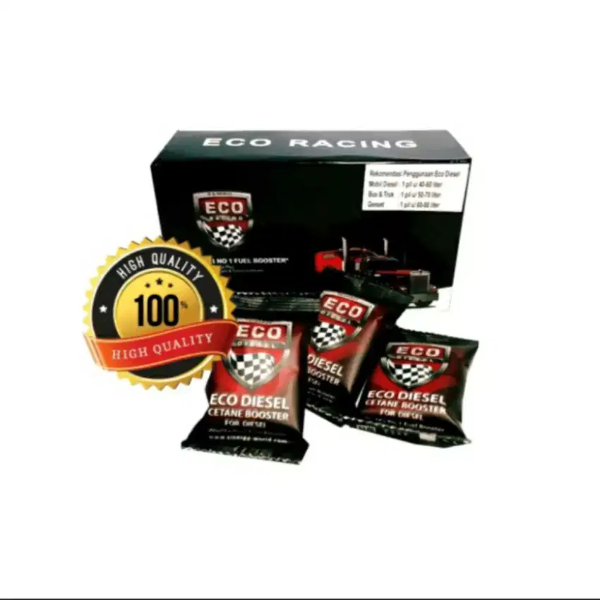 Eco Racing Diesel Penghemat BBM (10 Sachet/ 1 Box)