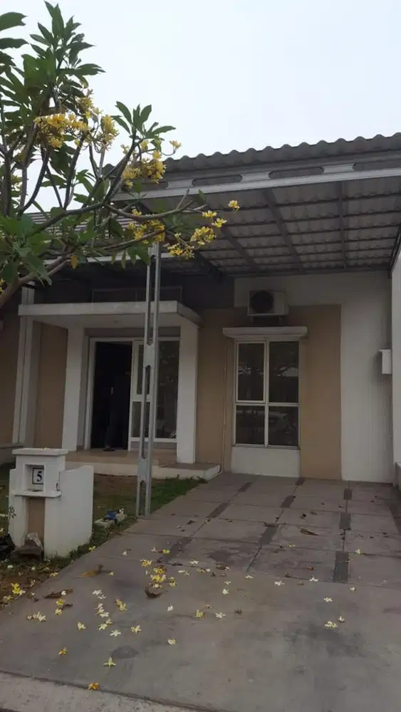 Sewa rumah cluster suvarna sutera