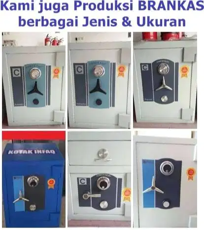 Brankas New Zigler Size.1 safety cash box Pegadaian Koperasi Leasing