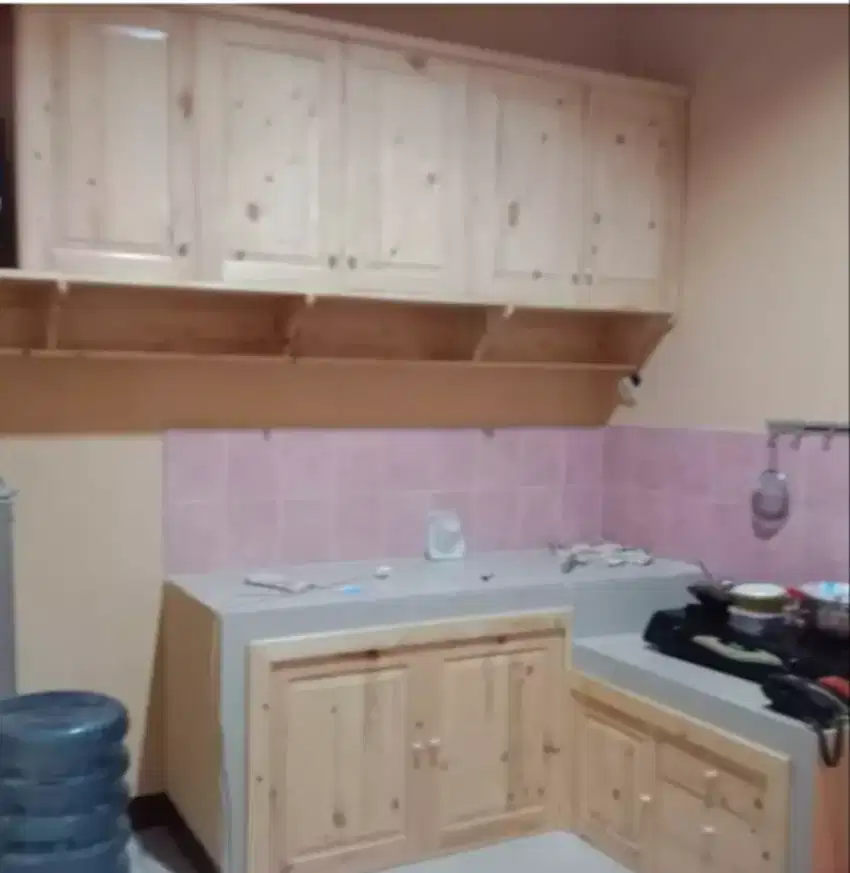 Jasa pembuatan kichen set 1100000/ m dan Wall panel 3D