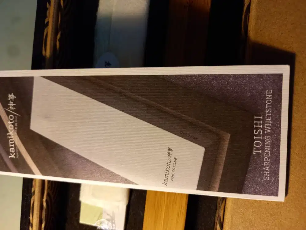Batu Asahan Pisau Chef  Kamikoto Toishi Sharpening Whetstone 1000/3000