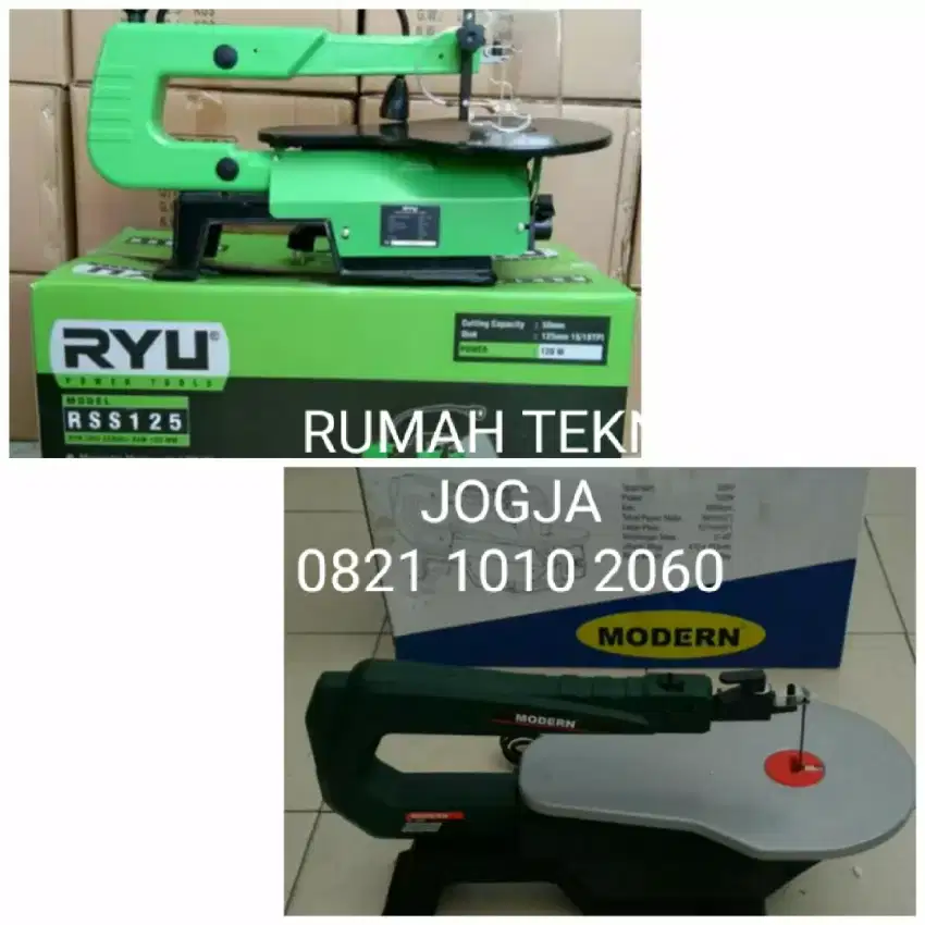 (RumahTeknikJogja)mesin scroll saw 16inch,harga mulai 1350.000