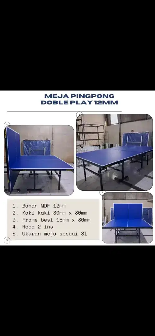 Meja pingpong tennis meja