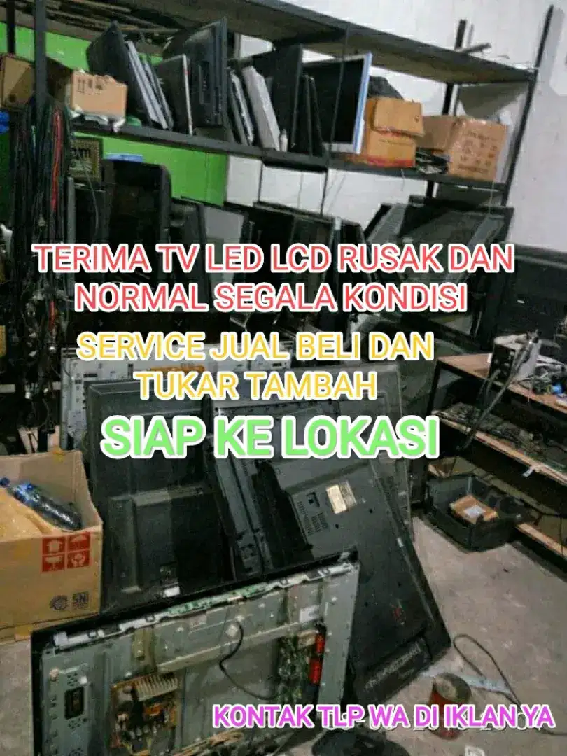 Terima Tv led lcd plasma