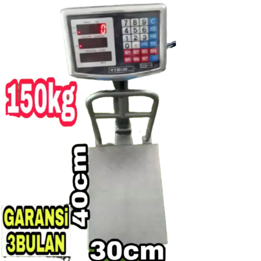 Promo 150kg timbangan digital lantai