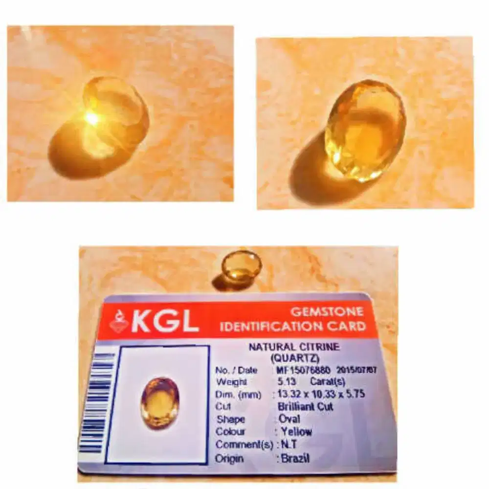 natural citrine