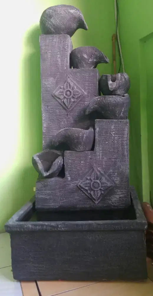 Kolam ikan minimalis (model tangga)