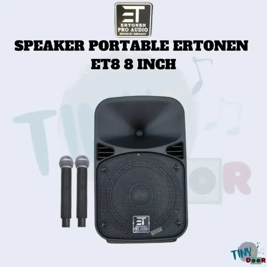 Speaker portable wireless Ertonen ET8 8 inch Original