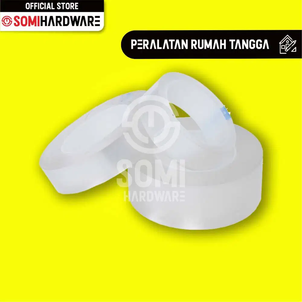 Lakban Tape Anti Bocor Waterproof Transparan Ukuran 3 Meter