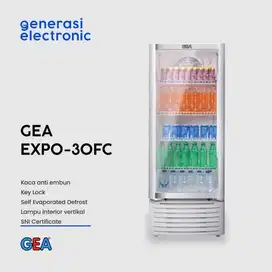 Showcase Gea Lemari Pendingin 222 Liter Expo 30FC Display Cooler