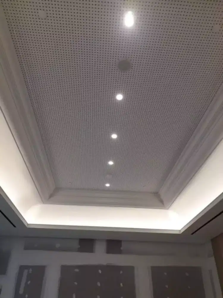 Pasang plafon Gypsum, partisi/sekat ruangan dll