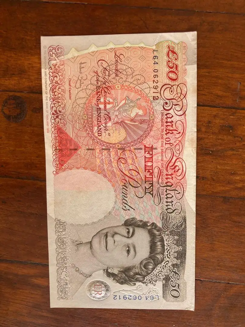 Uang Poundsterling Inggris GBP 1994 Queen Elizabeth II