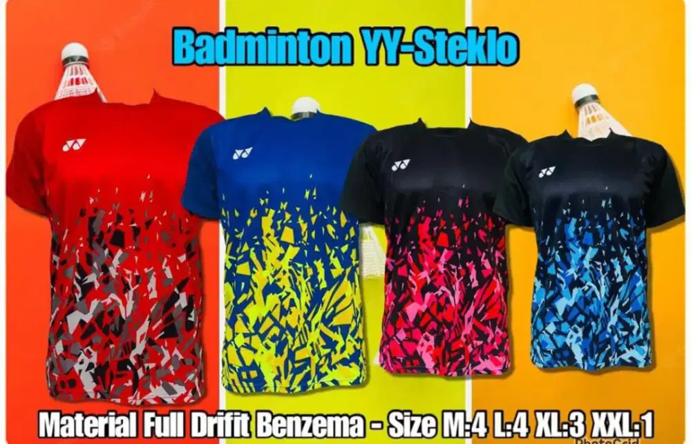 baju badmintom dewasa