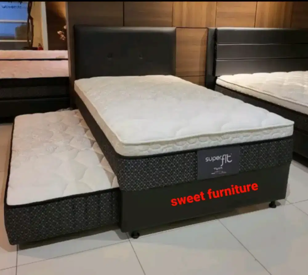 Bed dorong comforta superfit Neo Twin 4kaki 120x200cm