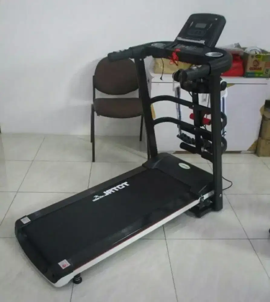 ALAT OLAHRAGA TREADMILL TL 607 DUMBELL