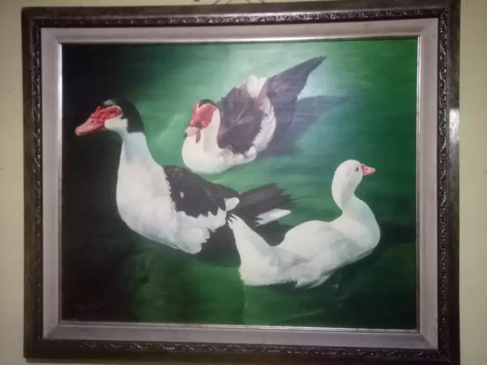 Lukisan H.Agus Salim atau Agus bebek..