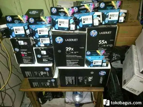 Menerima catridge hp Canon brother toner tinta printer Epson