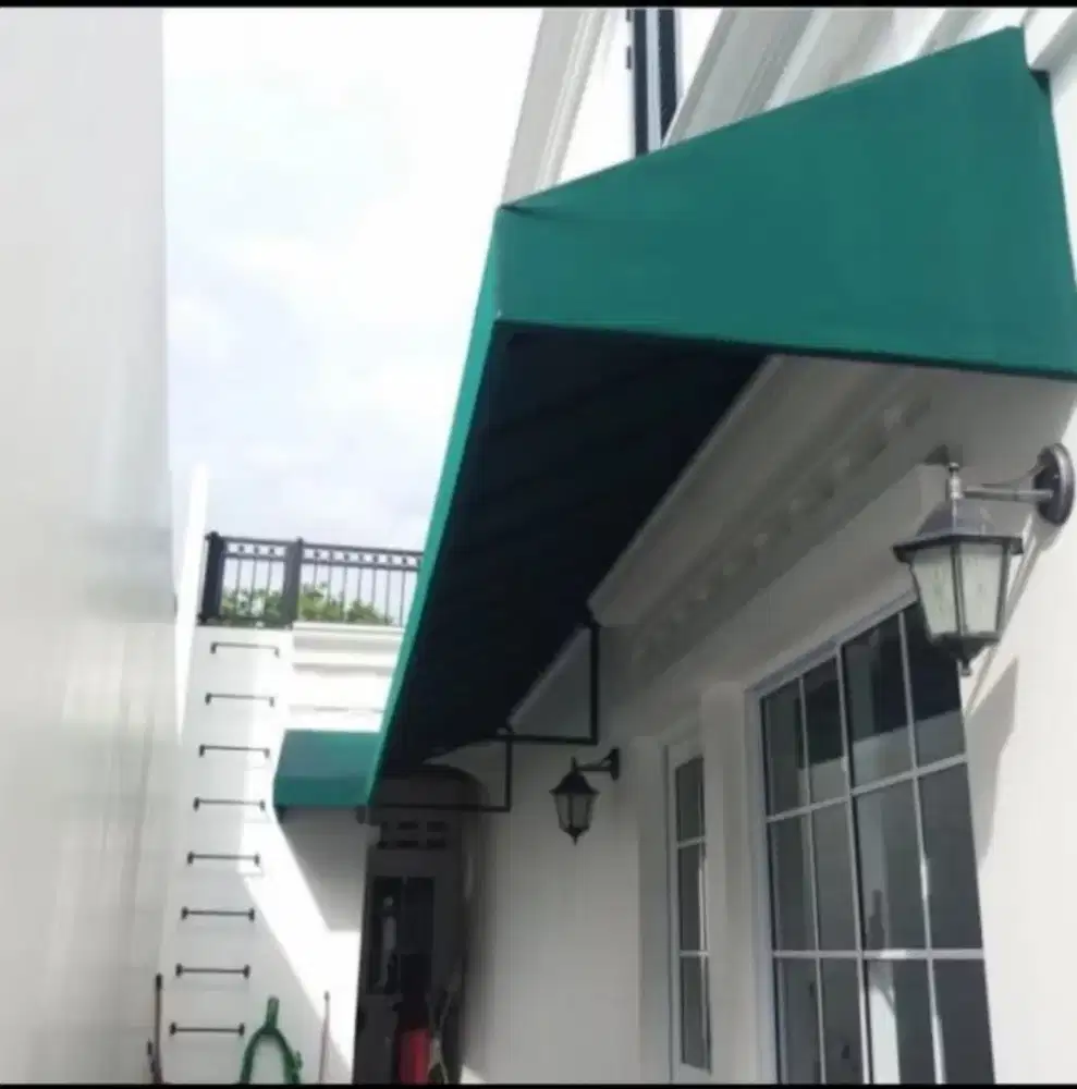 Kanopi auning kanvas minimalis