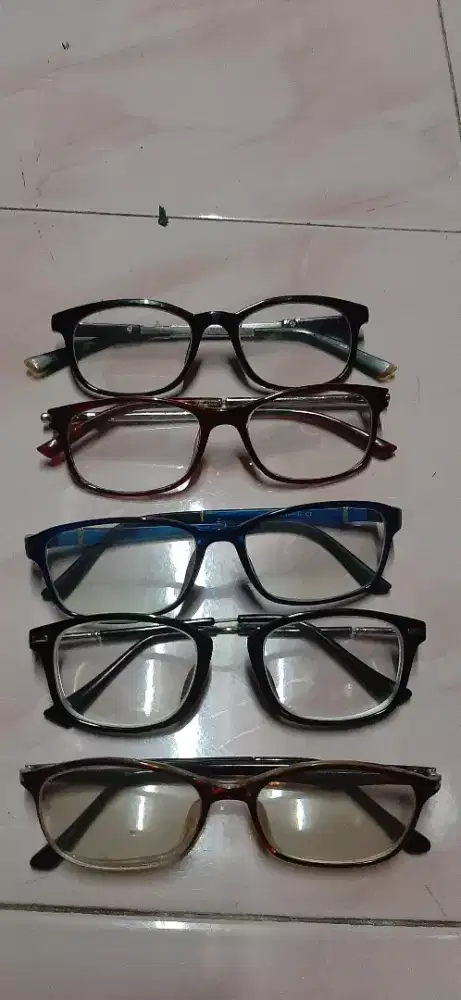 Borongan frame kacamata second