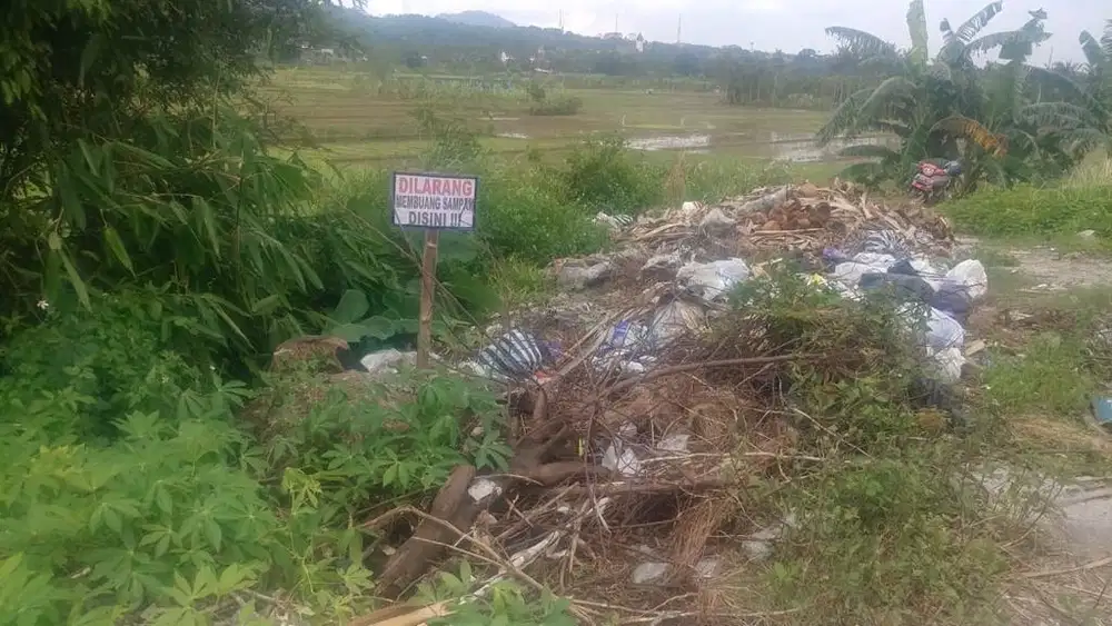 tanah pinggir jalan raya ring road lingkar ambarawa