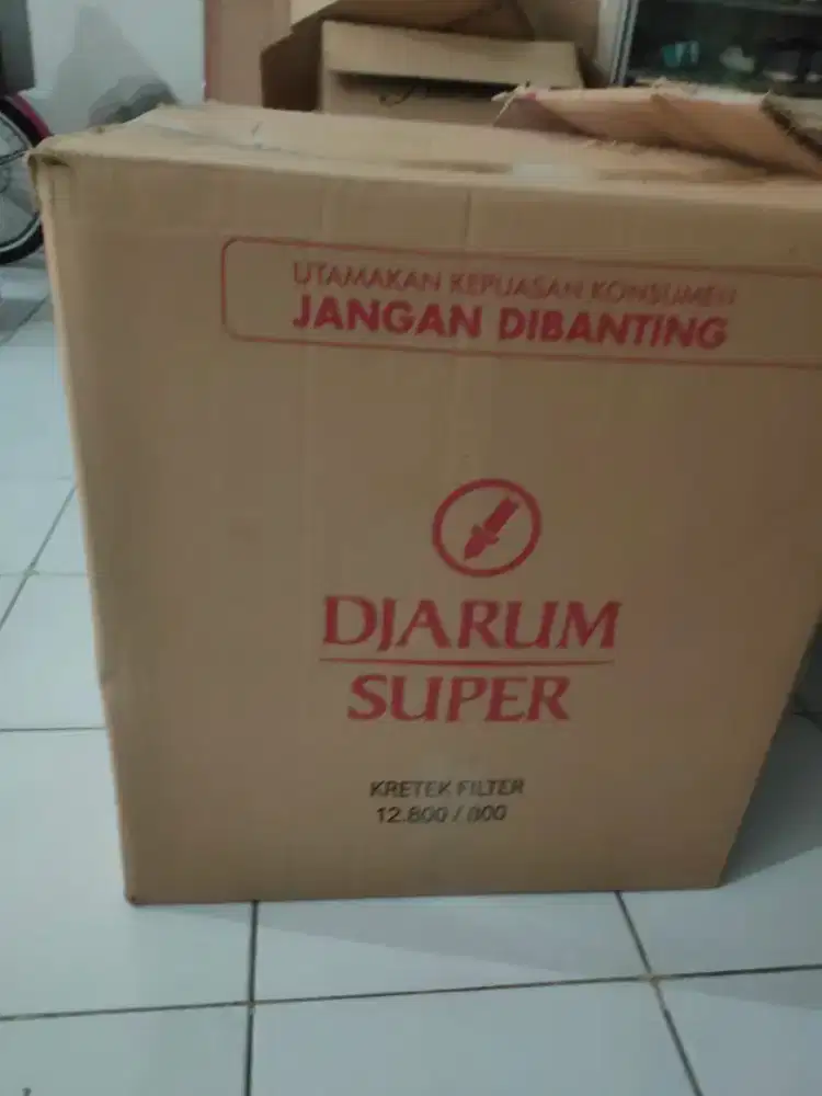 Kardus bekas / kardus besar / dus rokok