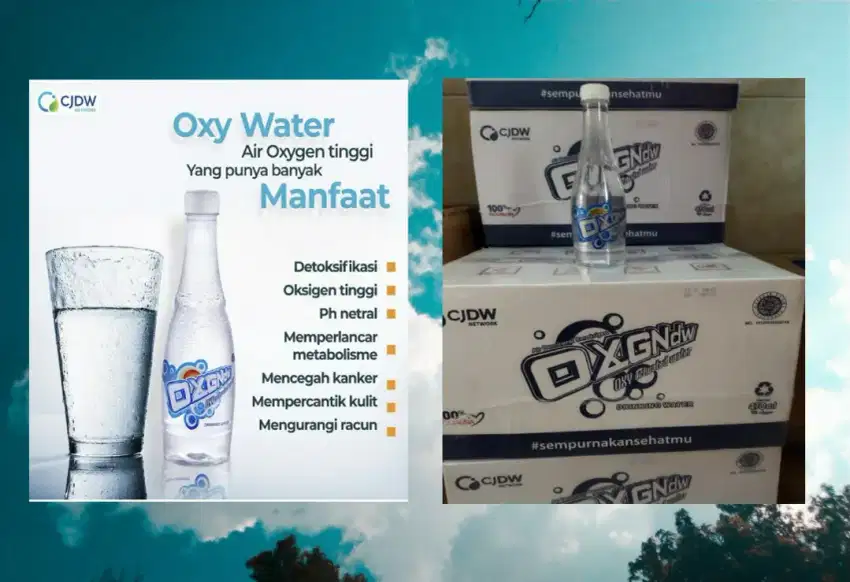 Jual air kesehatan Oxy water Murah