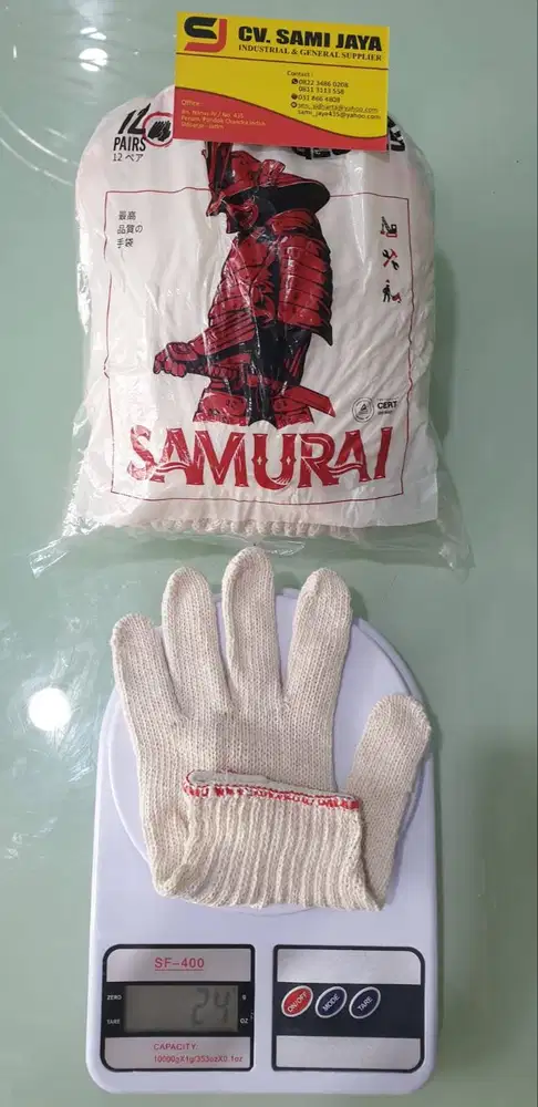 Sarung Tangan Putih (B6)