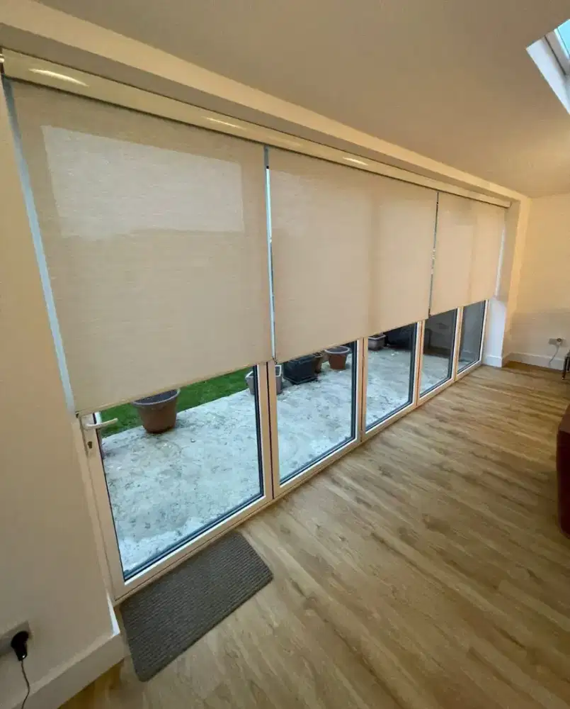 Tirai Jendela Gulung | Rumah | Kantor Windows Roll Blinds Gratis Ukur