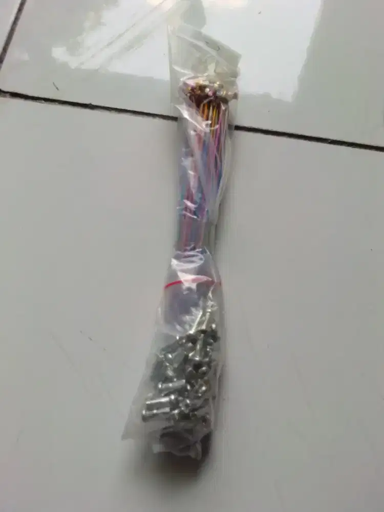 Jari2 warna warni uk 18