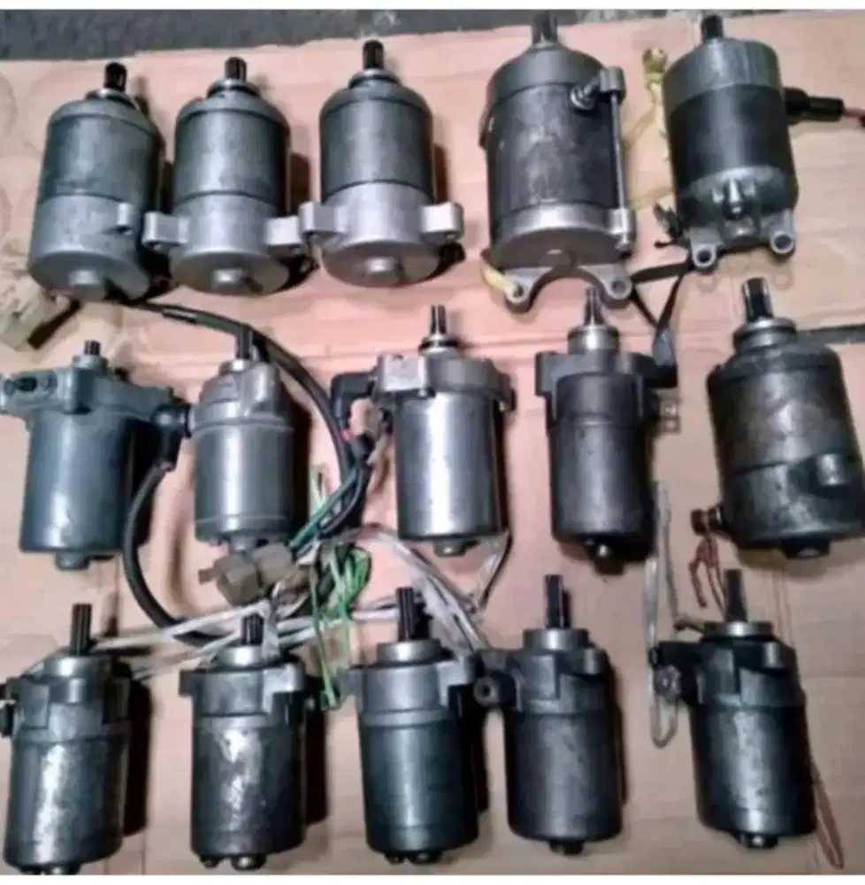 Sparepart motor Karburator pully mounting dinamo askruk house kopling