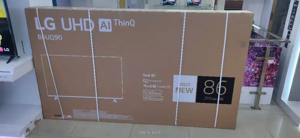 LG UHD TV 86 inch New 2024