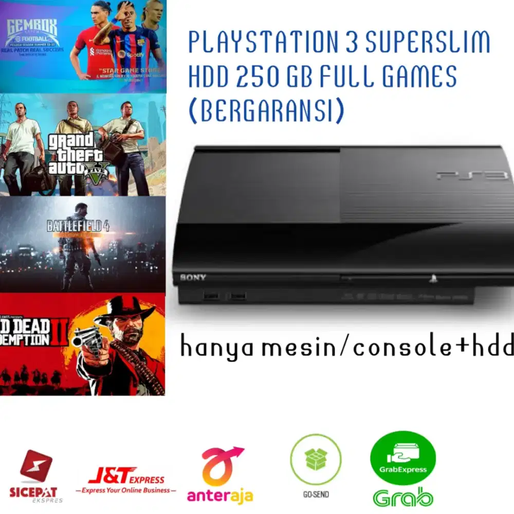 sony playstation3 super slim 250gb ser 4000