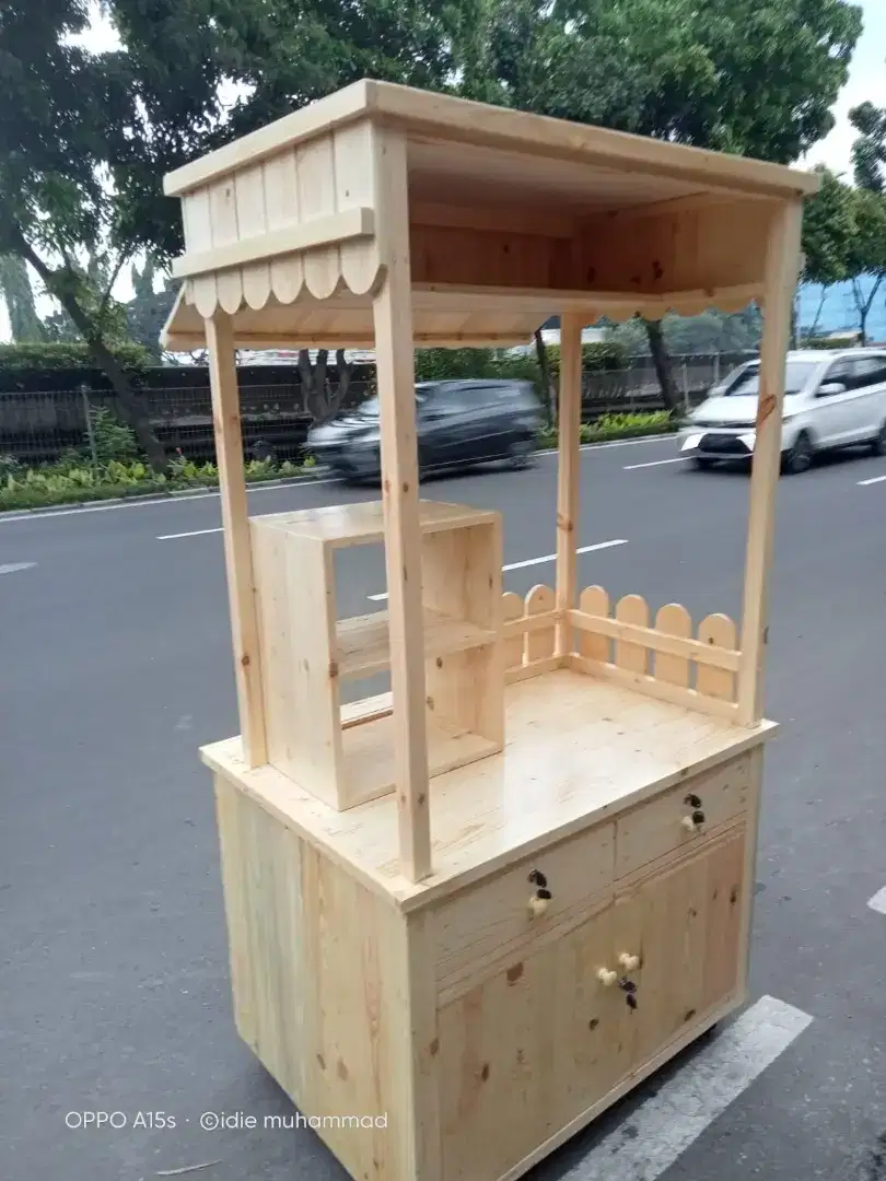 GEROBAK JUALAN | BOOTH  | JATI BELANDA MURAH