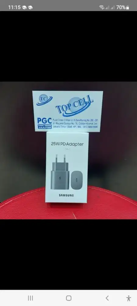 Samsung 25W PD Travel Adapter Original SEIN Resmi murahhh