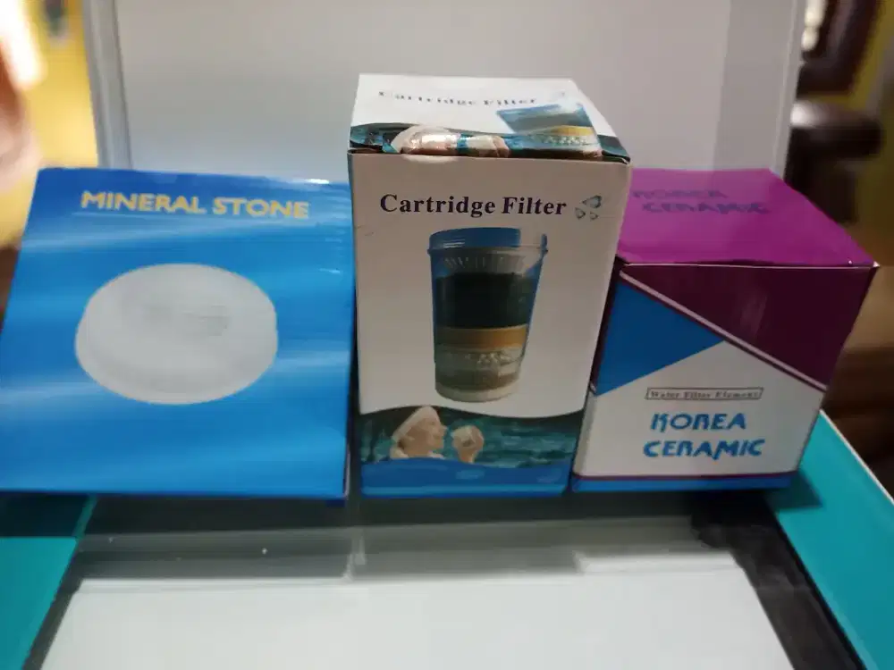 Promo paket saringan air 5 step mineral pot refill ori termurah